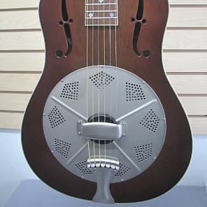 2005 National Resophonic M-2 Mahogany Resonator Guitar w/Case, Free Shipping image 2