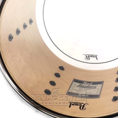 Pearl Masters Maple Complete 8x7 Tom - Natural Banded Redburst image 3
