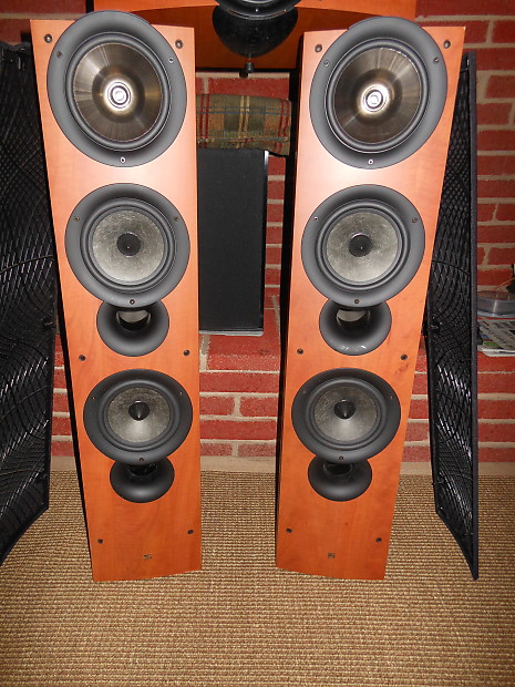 Cogent! KEF IQ9 Floorstanding Tower Speakers in Dark Apple/ Pair