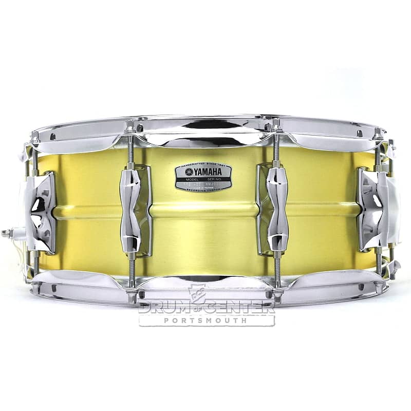 Yamaha Recording Custom Brass Snare Drum 14x5.5 image 1