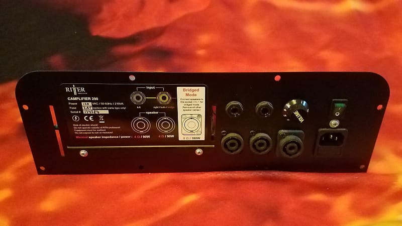 Ritter Camplifier 290 Drop-in Stereo Power Amp for Kemper Profiler Toaster