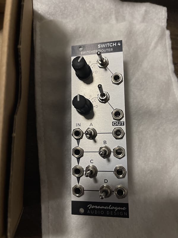 Joranalogue Switch 4 Silver Reverb