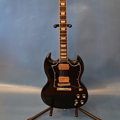 2012 Gibson SG Standard P90 Limited Edition Ebony with OHSC | Reverb