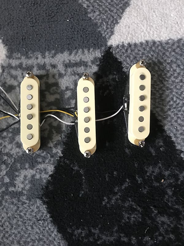 Fender Japan Stratocaster Pickups, 80s, Vintage Strat Pickups Reverb
