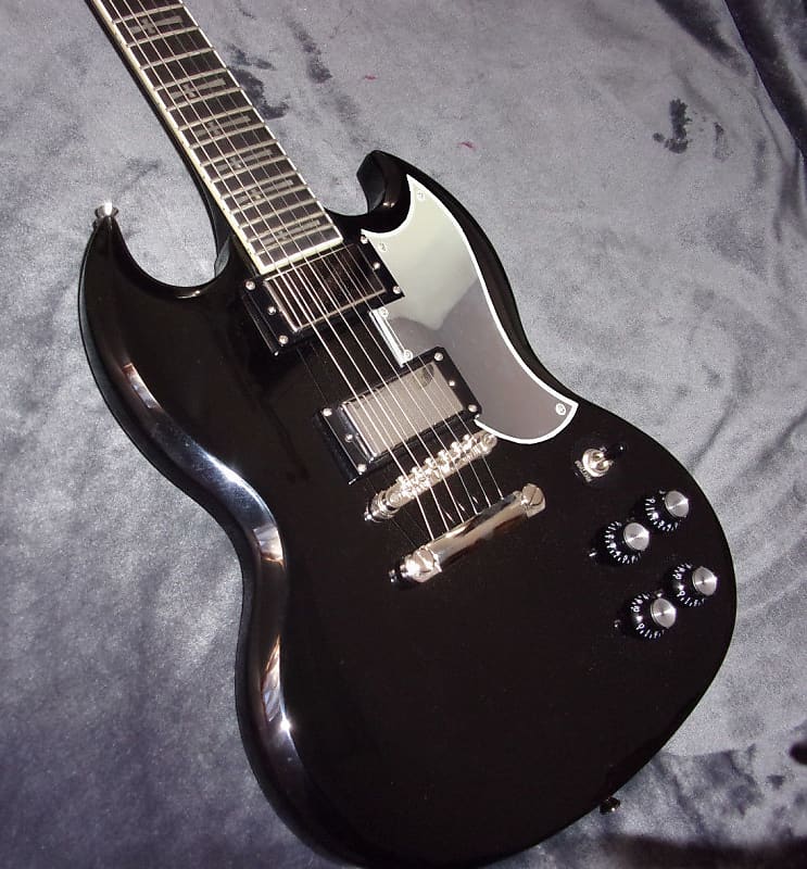 Chrome Mirror Acrylic Pickguard for Epiphone Tony Iommi SG Reverb