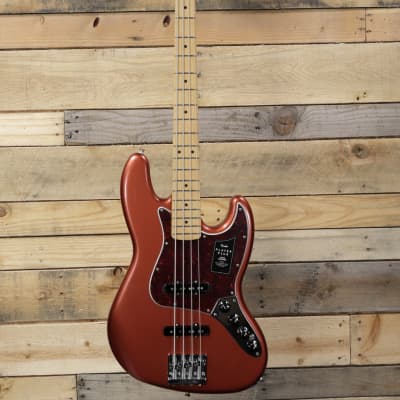 Fender  Player Plus Jazz Bass Aged Candy Apple Red w/ Gigbag image 4