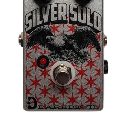 Silver Solo V2 Boost Guitar Effect Pedal for sale