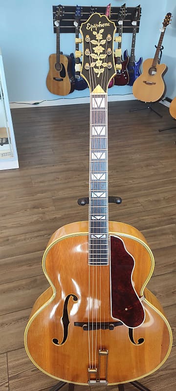 Epiphone Emperor W/PU ナチュラル　年式不明 Epiphone Emperor W/PU ナチュラル 年式不明