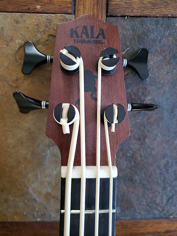 Kala UBass Wanderer Fretted Mahogany Ukulele Bass w/case Reverb
