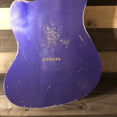 Von K Guitars T-Master Purple Majesty Metallic Nitro Lacquer Finish image 7