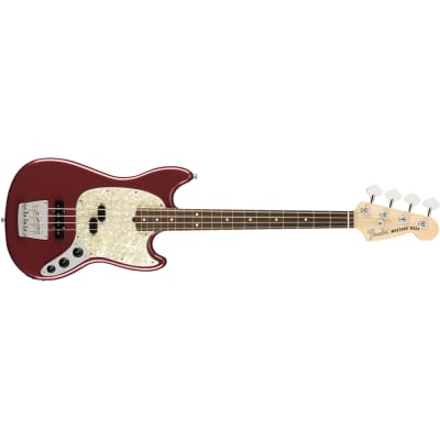 Fender American Performer Mustang Bass, Rosewood Fingerboard, Aubergine image 1