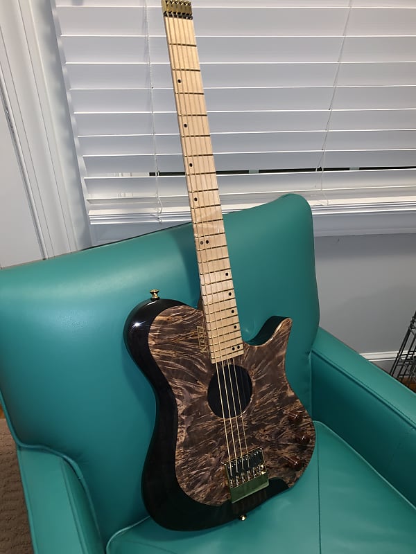 Kiesel Zeus Acoustic 2018 Purple Denim Reverb