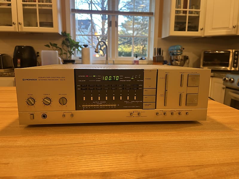 Pioneer SX 6 1981 - Silver  			