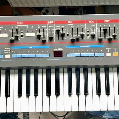 Roland Juno-106 61-Key Programmable Polyphonic Synthesizer 1984 - 1985 - Black