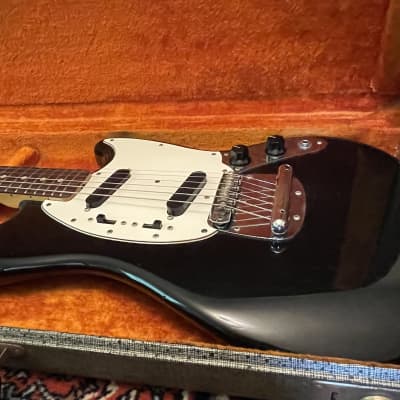Fender Mustang 1974 - Black image 2