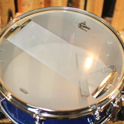 Gretsch 5.5x14 Limited Edition Blue Glass Brooklyn Standard Snare Drum image 5