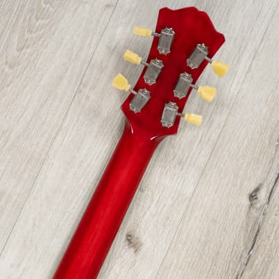 Eastman Guitars T486 Electric Guitar, Red, Ebony Fingerboard image 9
