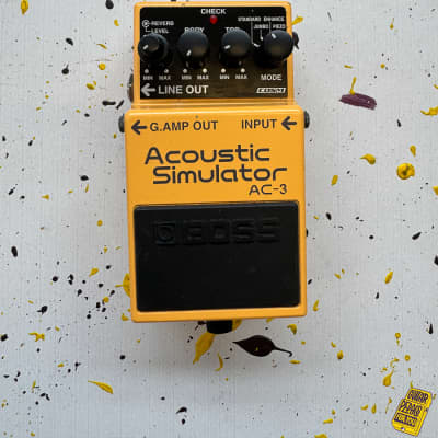 Boss AC-3 Acoustic Simulator Pedal | Reverb