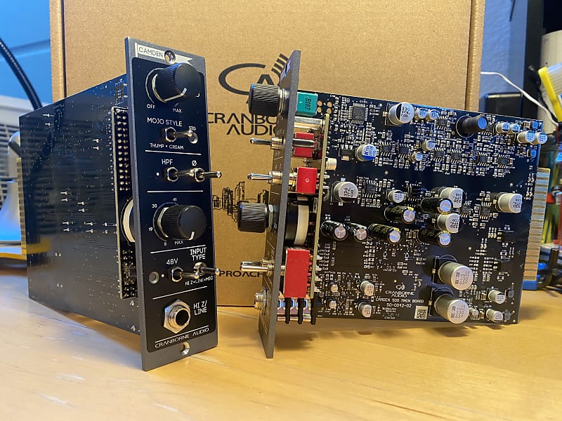 Pair of Cranborne Audio Camden 500 Series Microphone Preamps Reverb
