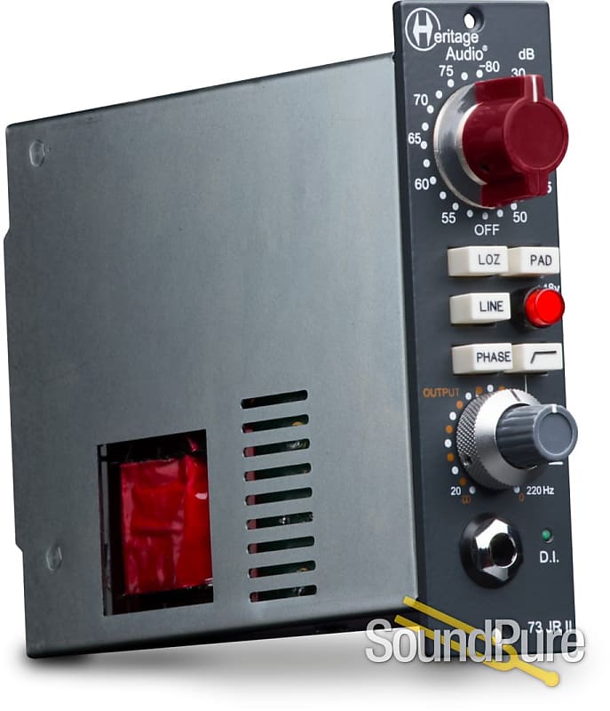 Heritage Audio 73 JR II 500-Series Preamp - Demo | Reverb
