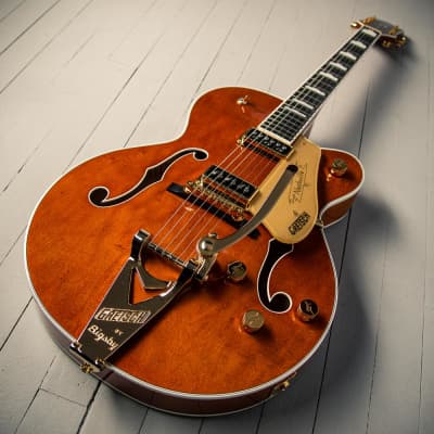 Gretsch G6120TG-DS Players Edition Roundup Orange image 25