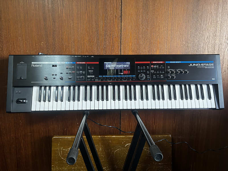 ★再値下げ★Roland JUNO-STAGE 76鍵シンセサイザー Roland Juno Stage 76-Key 128-Voice Expandable Synthesizer | Reverb