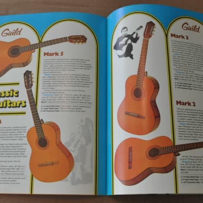 Guild  flat-top and classic guitars vintage catalog booklet brochure. 1976? image 9