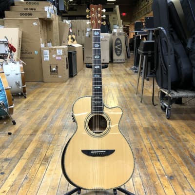 Reverse Tension Guitars OM-930C All-Solid Spruce/Mahogany Acoustic-Electric Late 2010s w/Hard Case image 4