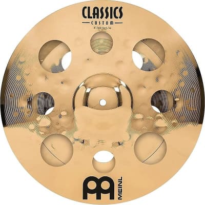 Meinl Classics Custom Brilliant CC-16STK 16" Trash Stack Cymbals (w/ Video Demo) image 1