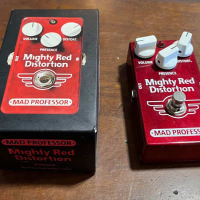 Mad Professor Mighty Red Distortion with orig box etc - Red image 2