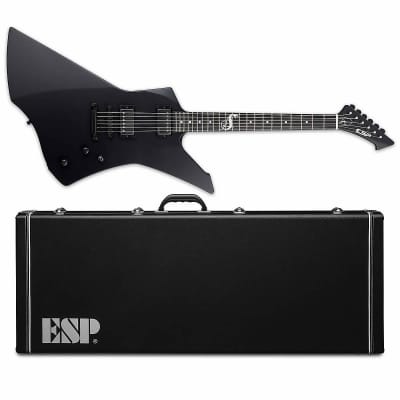 ESP James Hetfield Snakebyte Black Satin BLKS NEW Electric Guitar + Hard Case! IN STOCK! image 1