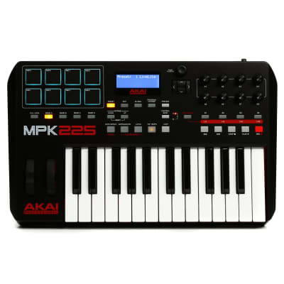 Akai MPK225 USB MIDI Pad Amp Keyboard Controller