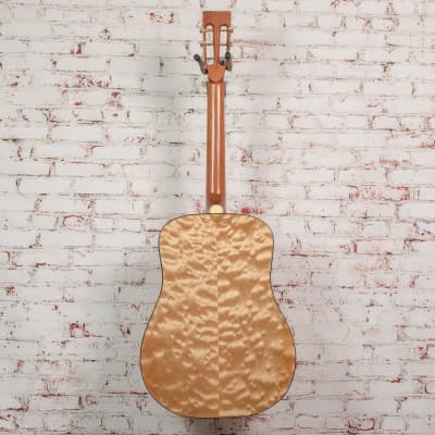 John David Scott Dreadnought Quilted Maple Acoustic Guitar x3362 (USED) image 9