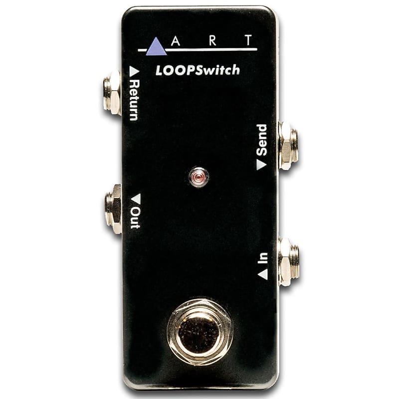 ART LOOPSWITCH Compact Effects Loop Pedal w/ True Bypass Reverb