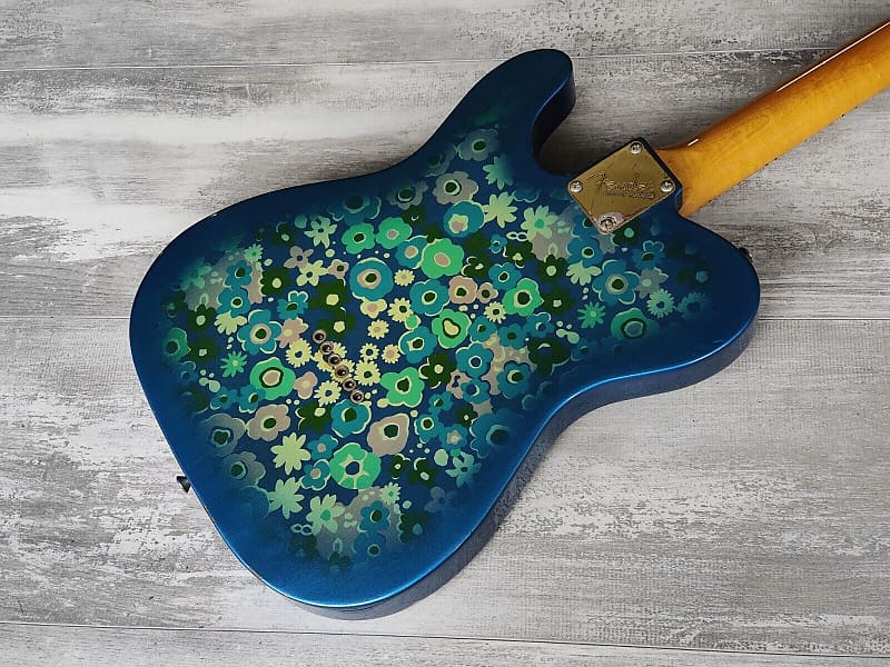 1987 Tokai Japan TE-70PR Blue Flower Telecaster | Reverb Canada