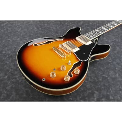 Ibanez JSM10VYS John Scofield Signature Guitar w/Case - Vintage Yellow Sunburst image 5
