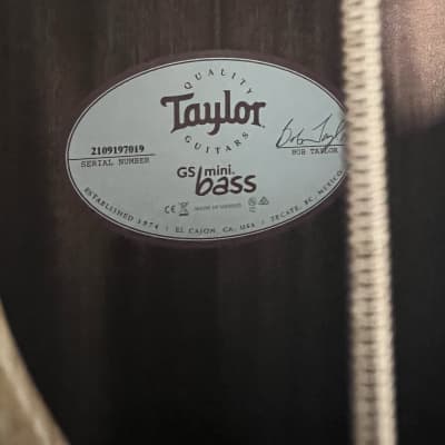 Taylor GS mini Bass 2021 Natural image 9