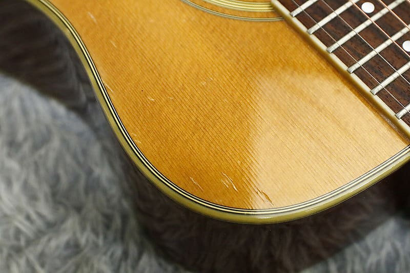 Rare 1980's made MORRIS Mini Acoustic Guitar MD-45 High