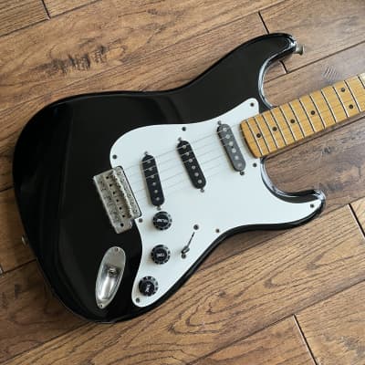 Fernandes The Revival Stratocaster ‘57 Reissue Electric Guitar MIJ Black image 1
