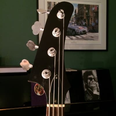 The first Hamer Standard Bass! Custom Built for Cheap Trick’s Tom Petersson  1974 Green Sunburst image 7