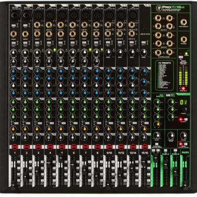 Mackie ProFX16v2 16-Channel 4-Bus Effects Mixer