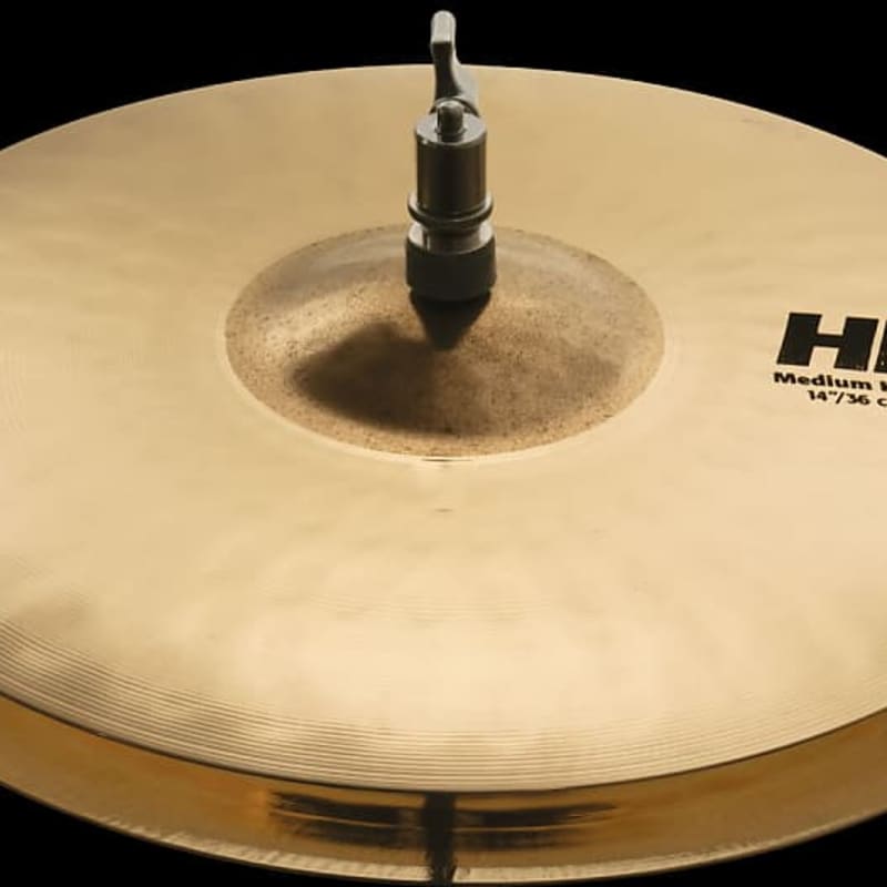 Photos - Cymbal Sabian HHX 14" Medium Hi-Hat Brilliant Finish In-Stock new 