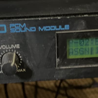 Roland U-110 PCM Sound Module 1988 - 1990 - Black image 2
