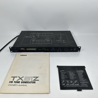 YAMAHA TX81Z FM Sound Source FM Synthesizer FM Tone Generator