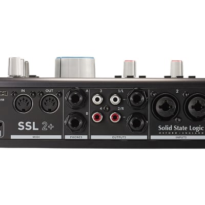 Solid State Logic SSL2+ 2x4 USB Audio Interface image 2