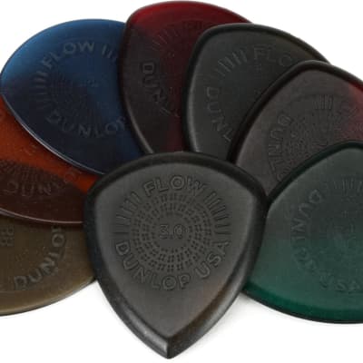 Dunlop PVP114 Pick Flow Variety Pack - 8-pack image 1