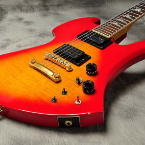 Fernandes/Burny MG-130S Hide Signature Model Cherry Sunburst