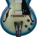 Ibanez George Benson Signature 6str Hollow Body Electric Guitar - Jet Blue Burst GB10EMJBB