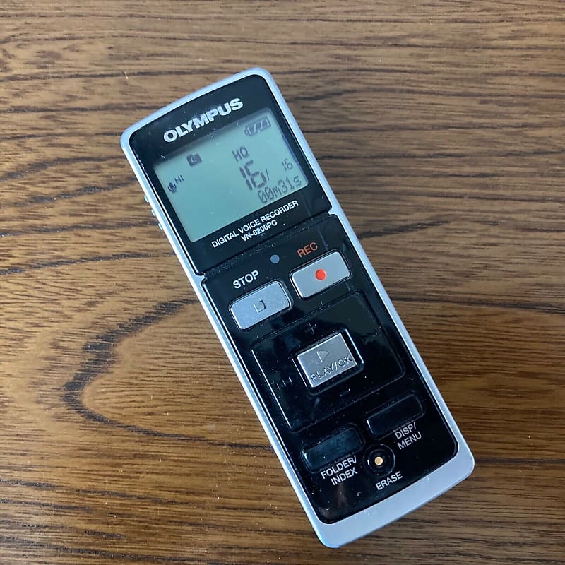 Olympus VN6200 Handheld Digital Voice Recorder Reverb
