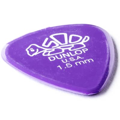 Dunlop 41P1.5 Delrin Standard 1.5mm Guitar Picks, 12-pack image 3